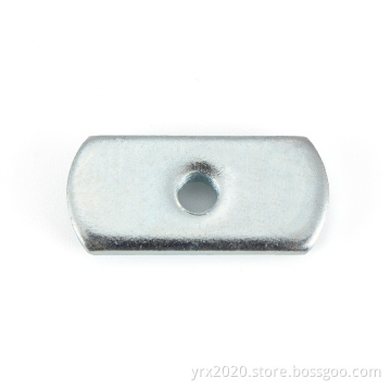 Nut Stamped Sheet Metal Steel Iron Threaded Plain